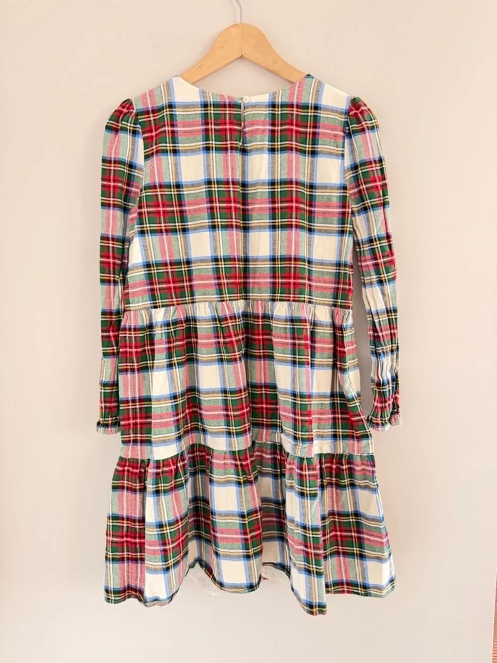 Gap Kids Plaid Dress XXL‎ 14-16 Girls Long Sleeve Holiday Cotton Preppy Classic